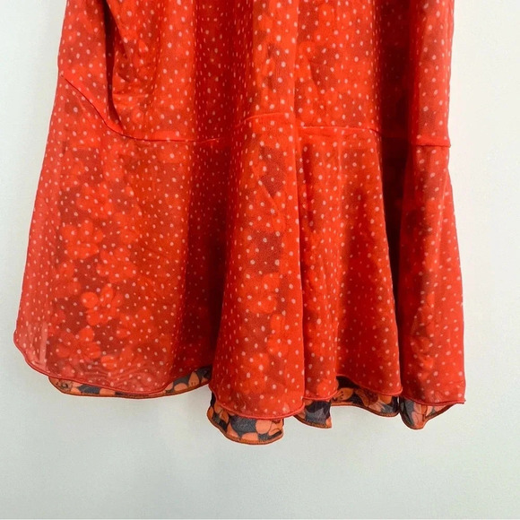 Cabi Playday Flip Dress SZ Medium 6370 Dotted Bouquet Mesh Reversible New Nwt - Picture 10 of 15